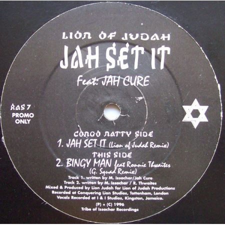 Lion Of Judah Feat Jah Cure ‎-