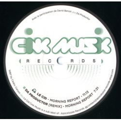 Le Cid / Da Productor ‎- Morning Report