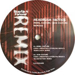 Headrush Tactics - Rebel Culture / Acid Culture (Remixes)
