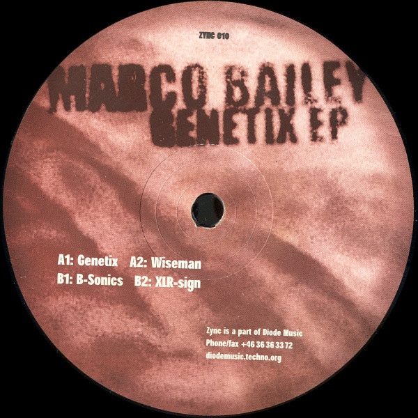 Marco Bailey - Genetix EP