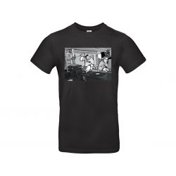 T-shirt Noir Vinyl Press
