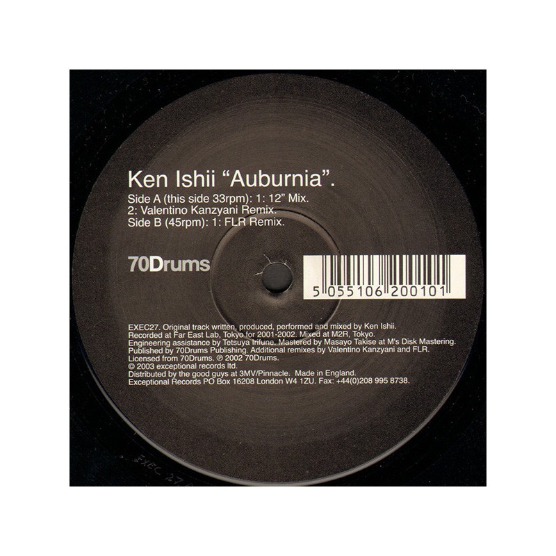 Ken Ishii - Auburnia Ken Ishii - Auburnia
