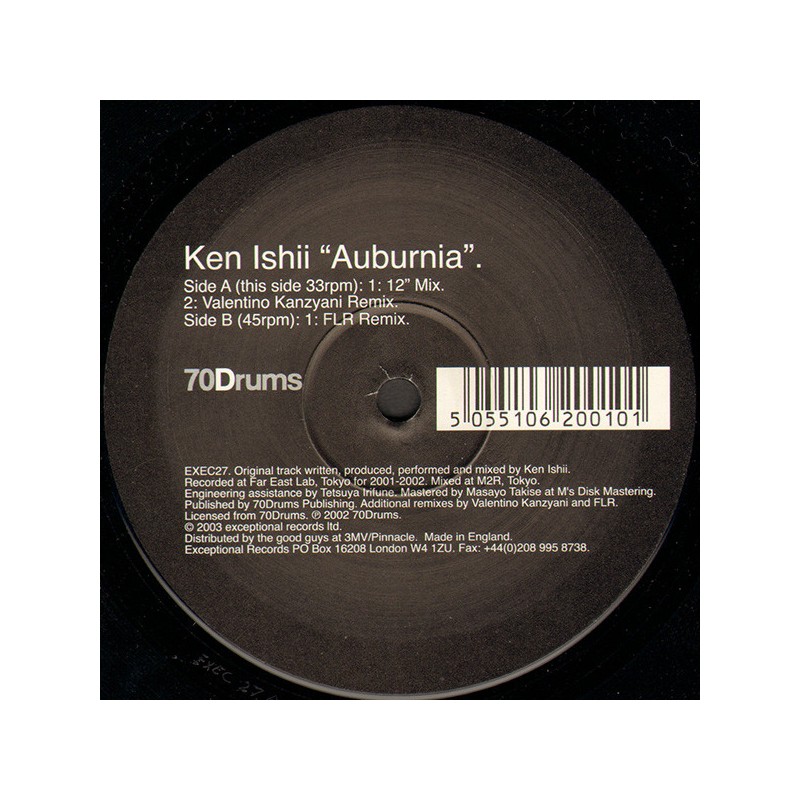 Ken Ishii - Auburnia