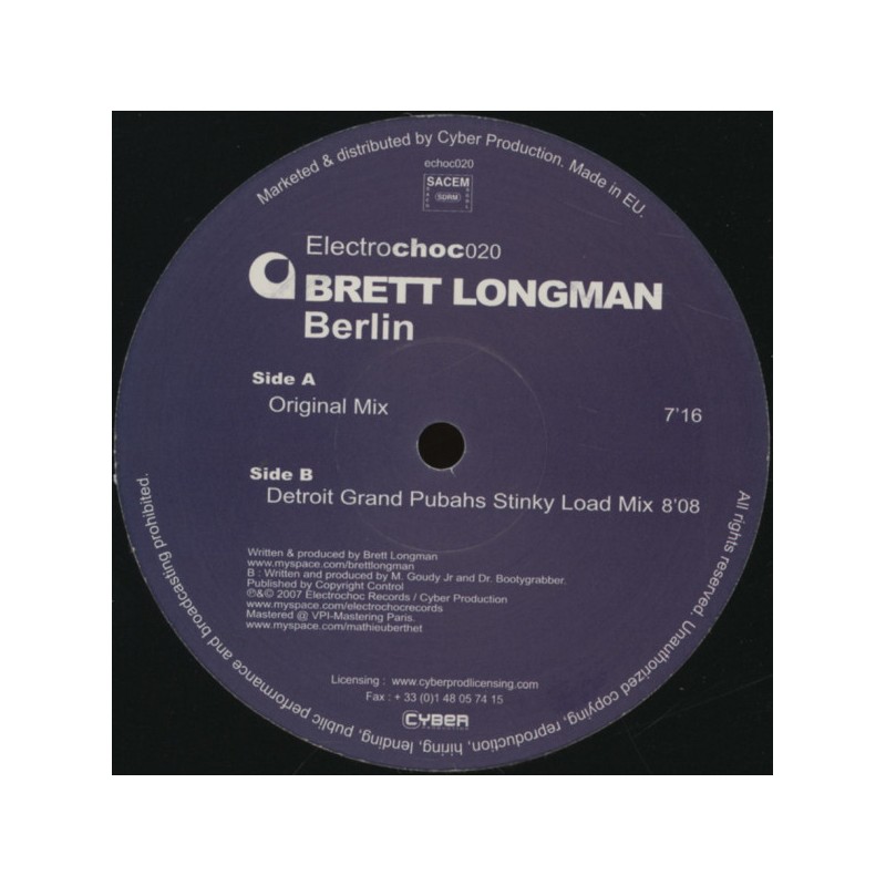 Brett Longman – Berlin Brett Longman – Berlin