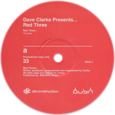 Dave Clarke - Red Three