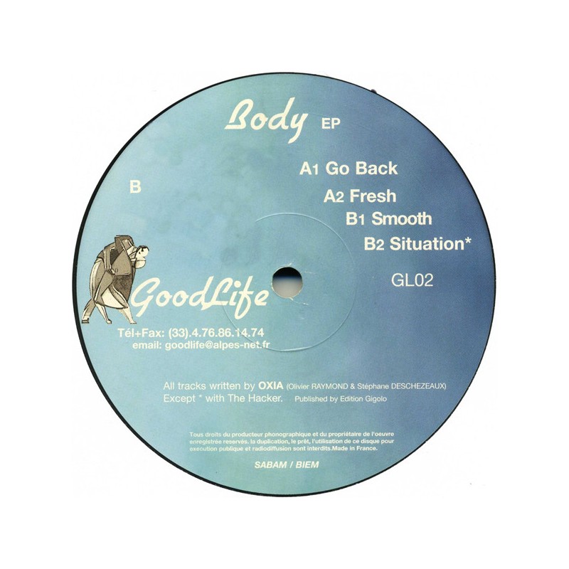 Oxia - Body EP Oxia - Body EP