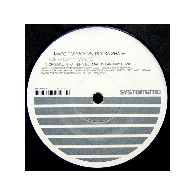 Marc Romboy vs. Booka Shade ‎–