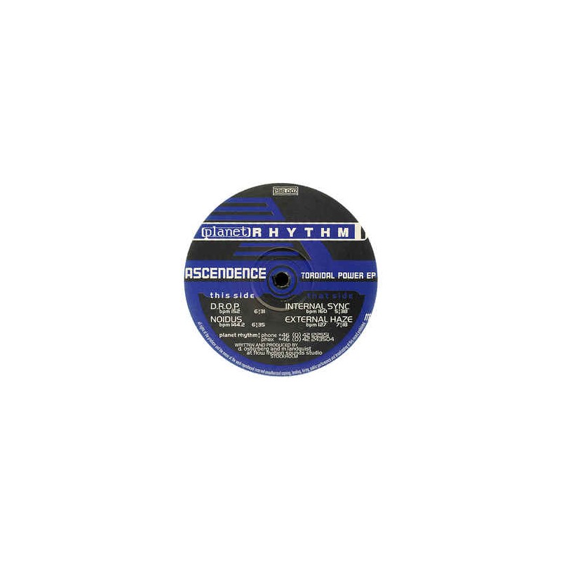 Ascendence - Toroidal Power EP Ascendence - Toroidal Power EP