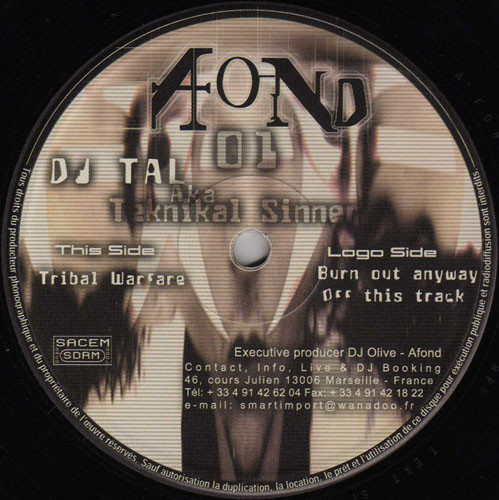 Dj Tal - AFond 01 Dj Tal - AFond 01