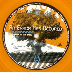 DJ Panik & DJ Yox ‎– An Error Has Occured