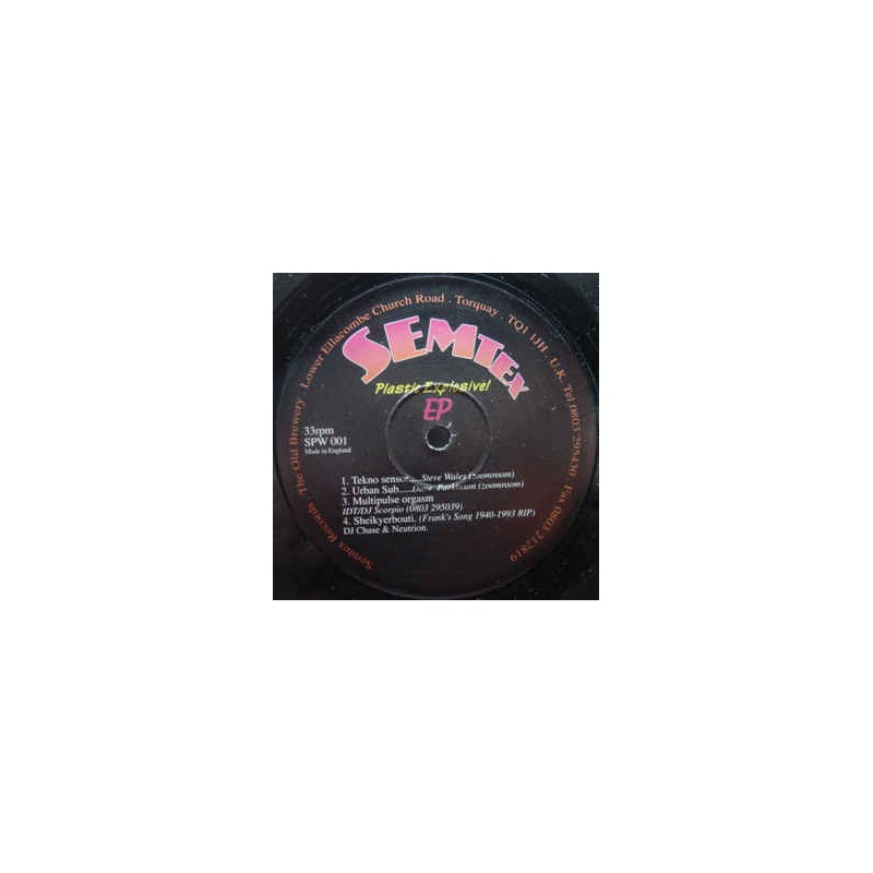 Plastic Explosive! EP Plastic Explosive! EP