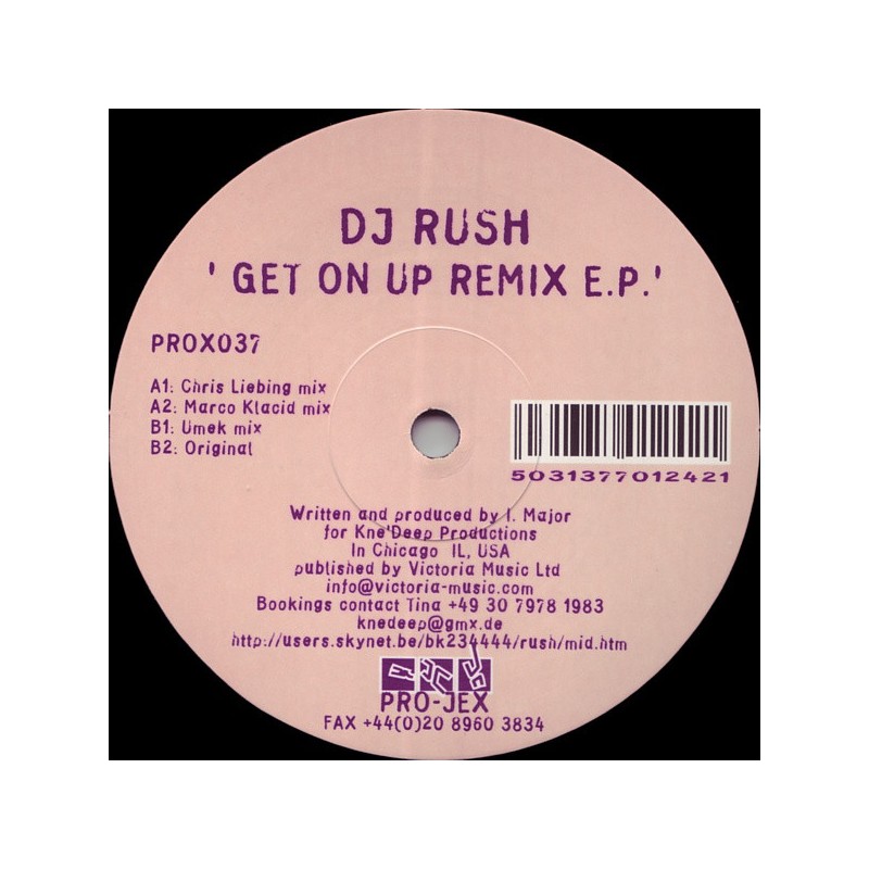 DJ Rush - Get On Up Remix E.P.