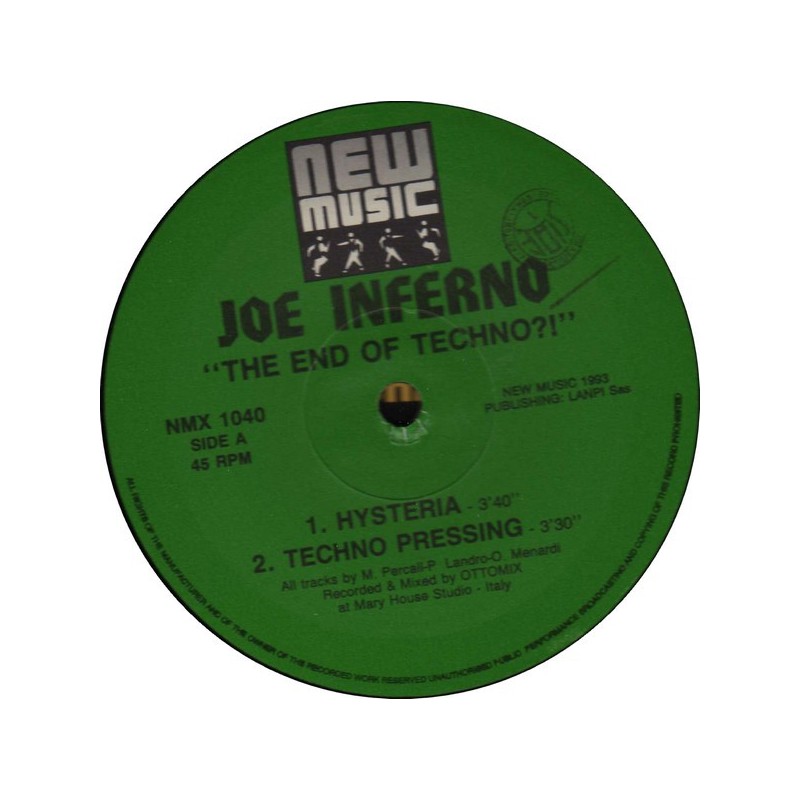 Joe Inferno - The End Of Joe Inferno - The End Of
