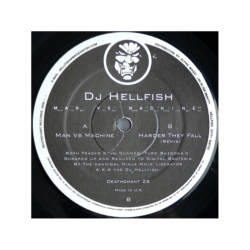 DJ Hellfish - Man Vs Machine