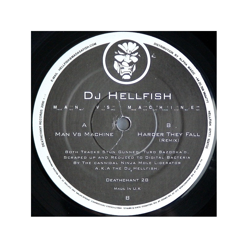 DJ Hellfish - Man Vs Machine