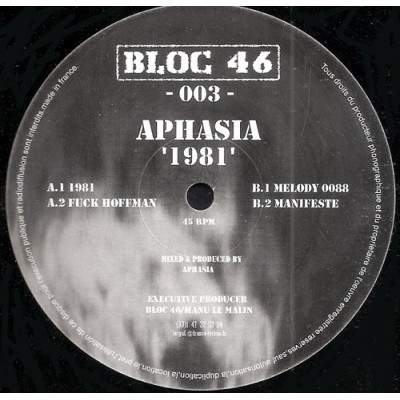 Aphasia - 1981 Aphasia - 1981