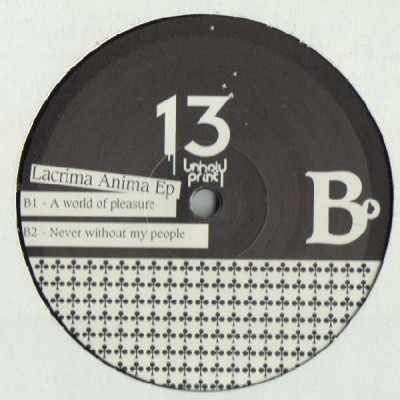 Bloodpack - Lacrima Anima EP Bloodpack - Lacrima Anima EP