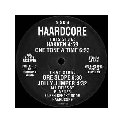 Haardcore - Hakken Haardcore - Hakken
