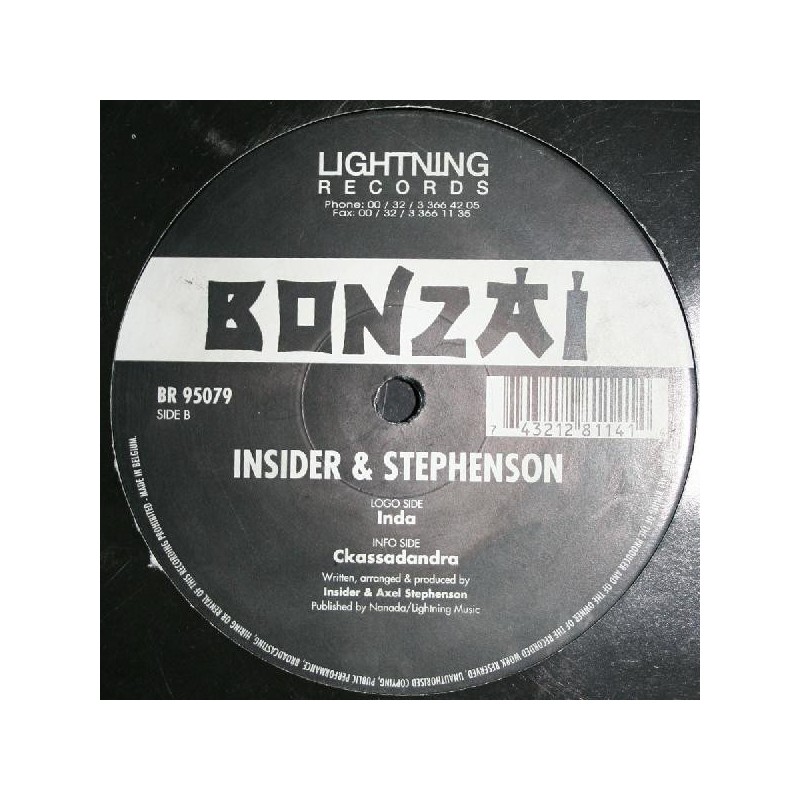 Insider & Stephenson ‎– Inda /