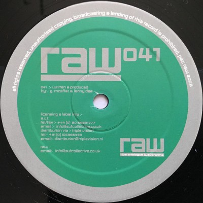 Guy McAffer - Lenny Dee - RAW