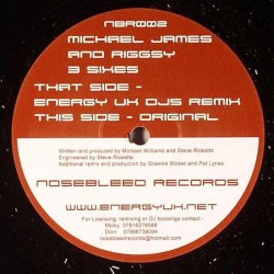 Michael James And Riggsy ‎– 3 Sixes