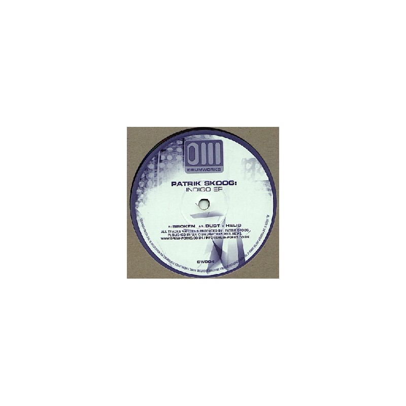 Patrik Skoog - Indigo EP Patrik Skoog - Indigo EP