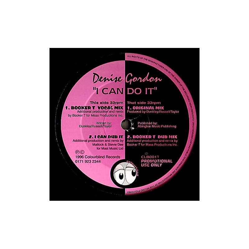 Denise Gordon - I Can Do It Denise Gordon - I Can Do It