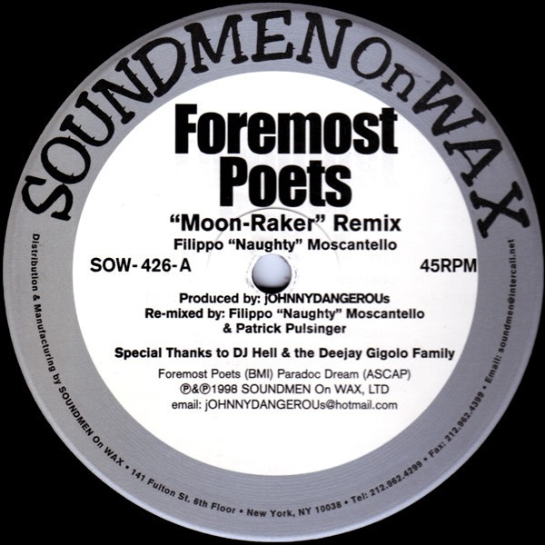 Foremost Poets - Moon-Raker