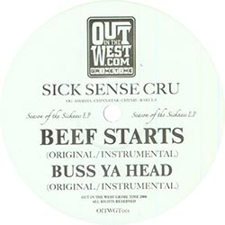 Sick Sense Cru - Season Of The Sickness EP