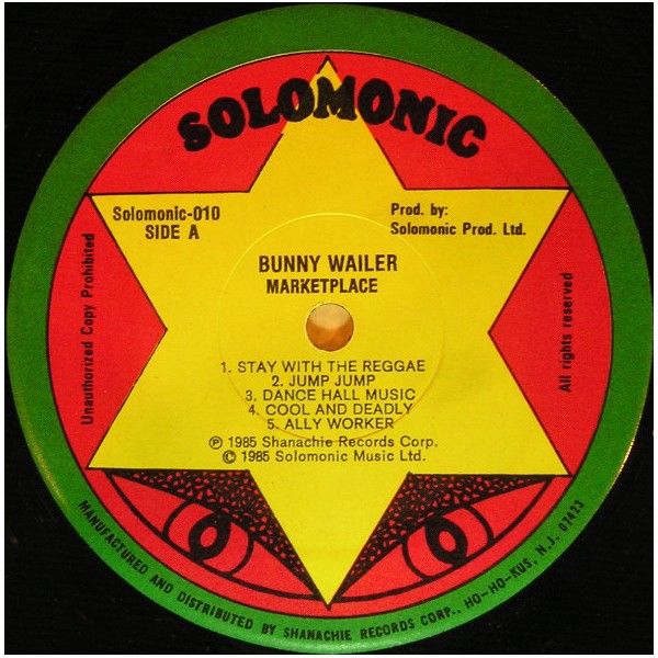 Bunny Wailer - Marketplace