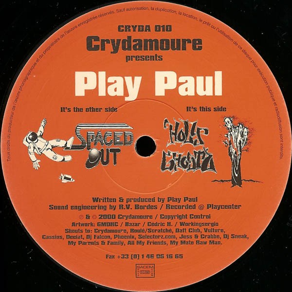 Play Paul - Spaced Out / Holy