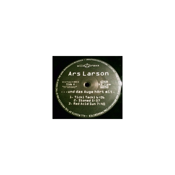 Ars Larson - Und Das Auge Hört Ars Larson - Und Das Auge Hört