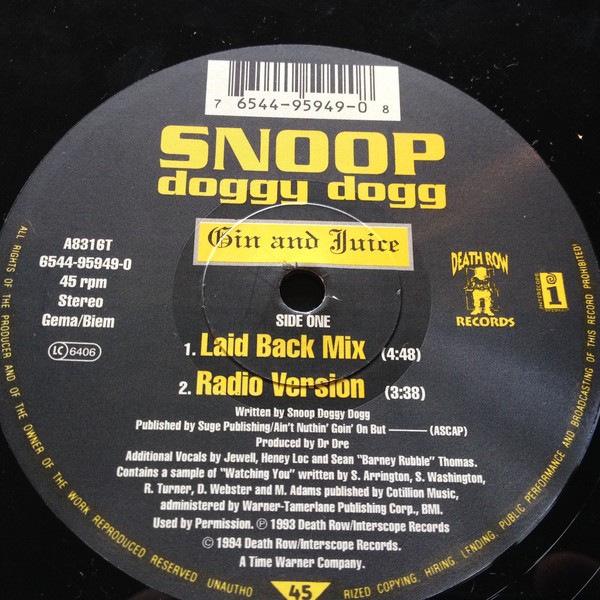 Snoop Doggy Dogg - Gin And