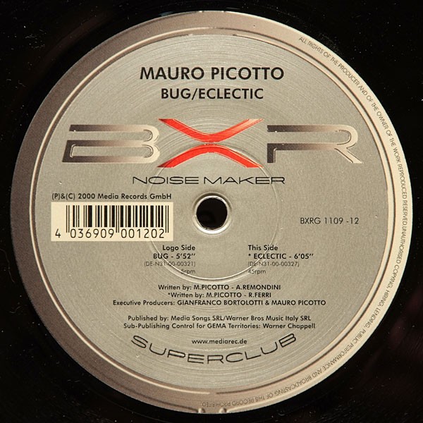 Mauro Picotto - Bug / Eclectic