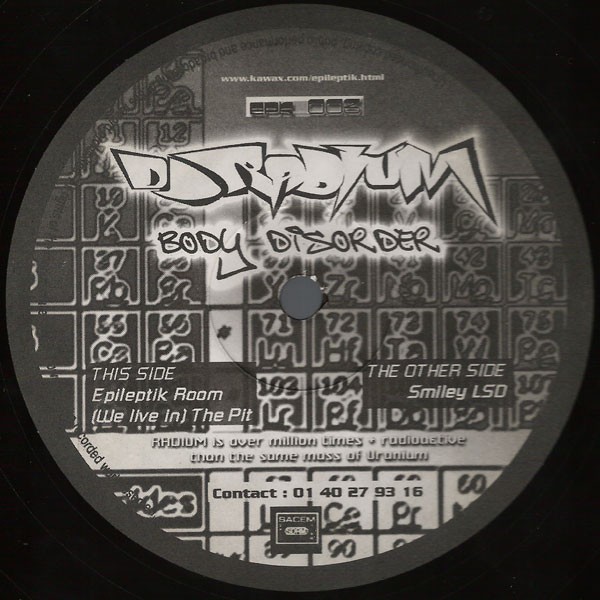 DJRadium - Body Disorder DJRadium - Body Disorder