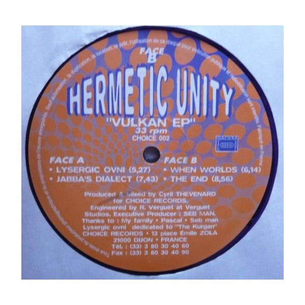 Hermetic Unity - Vulkan EP