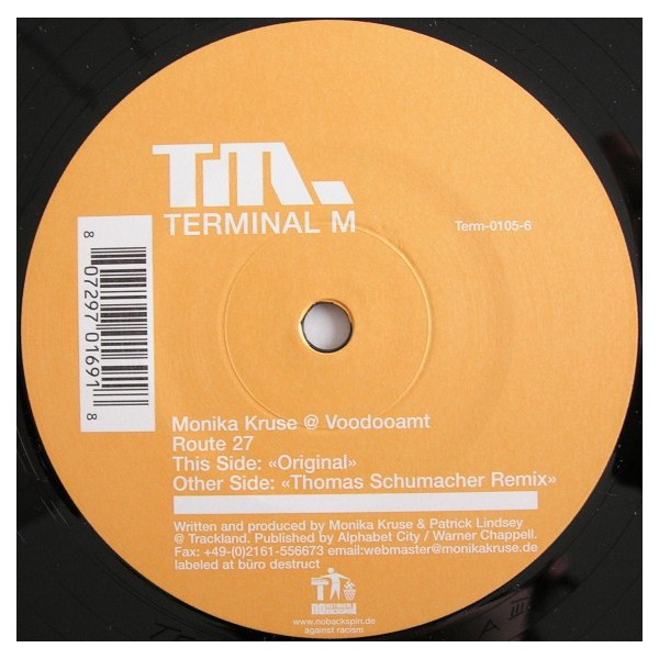 Monika Kruse Voodooamt ‎-