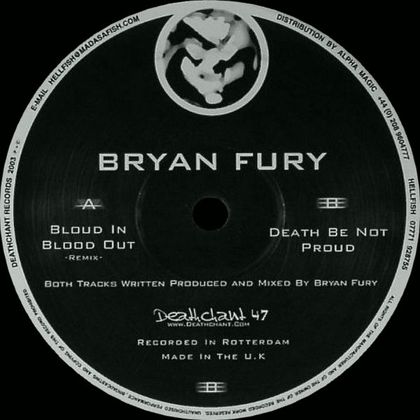 Bryan Fury - Bloud In Blood Bryan Fury - Bloud In Blood