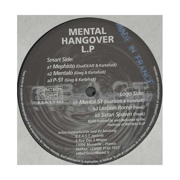 The Mental Hangover L.P The Mental Hangover L.P
