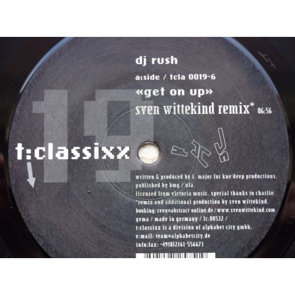 DJ Rush ‎- Get On Up (Remixes)
