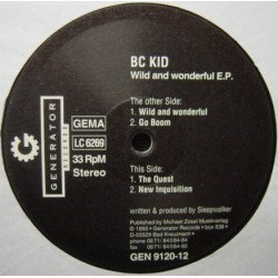 B.C.Kid - Wild And Wonderful E.P.