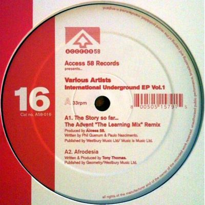 International Underground EP International Underground EP