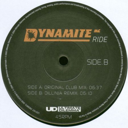 Dynamite MC - Ride Dynamite MC - Ride