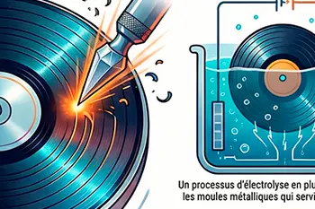Guide la gravure de vinyle
