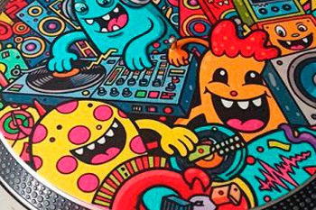 Feutrine platine vinyle