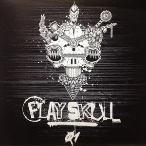Logo Play Skull