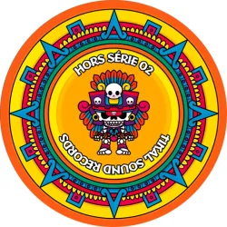 Vinyle marbré rouge