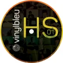 Vinylbleu HS 01 - Vinyle Hardtek - Leks, Numéro Bleu, Uzi